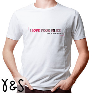 Kaos Kaos Putih  Talk with Silences