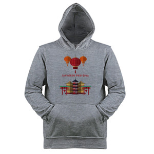 Jaket Hoodie japanese festival