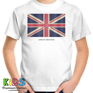 Kaos Great Britain Vintage Flags
