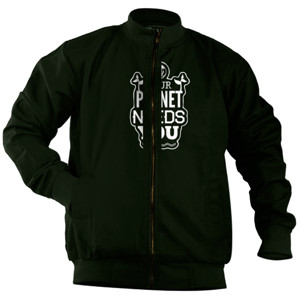 Jaket Bomber Your Planet Needs You