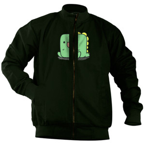 Jaket Bomber Clothudio - Dino Cube Tees