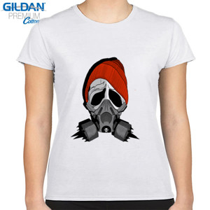 Kaos Tengkorak masker