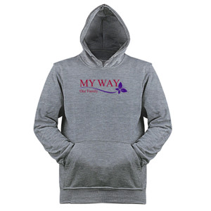 Jaket Hoodie My Way Cewek V-DC