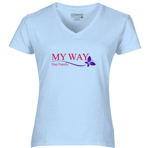Kaos My Way Cewek V-DC