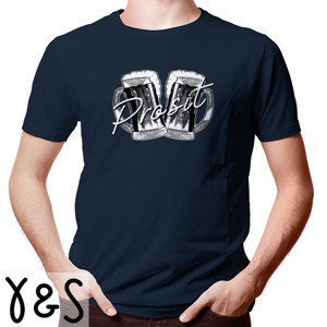Kaos Beer Prosit Black & White