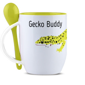 Mug Sendok Gecko Buddy