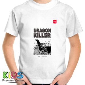 Kaos Ayam Pakhoy Dragon Killer Sketsa