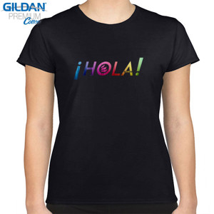 Kaos HOLA INDONESIA RAINBOW