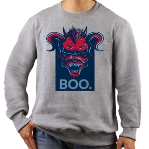 Jaket Sweater Monster Boo