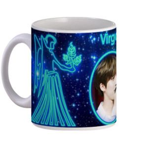 Mug Virgo Blue Zodiac