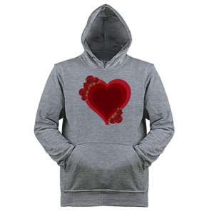 Jaket Hoodie Love
