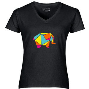 Kaos Geometric Elephant