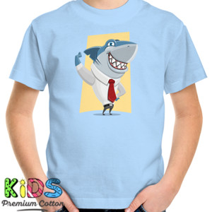 Kaos Shark Cartoon