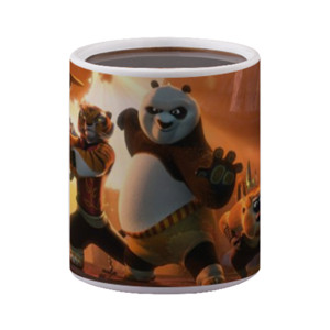 Mug Bunglon kungfu panda
