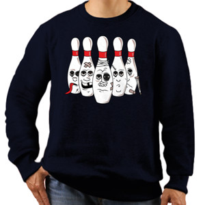 Jaket Sweater Bowling Pin Abuse