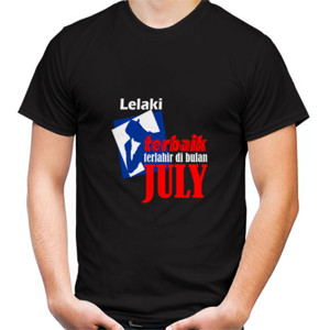 Kaos lelaki juli