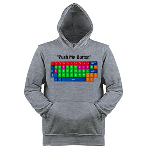 Jaket Hoodie Push My Button Keyboard
