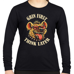 Kaos Grin First Think Later
