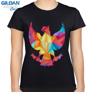 Kaos Kaos Dengan Motif Garuda