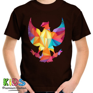 Kaos Kaos Dengan Motif Garuda