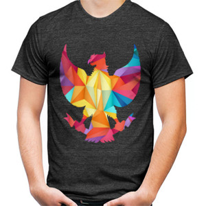 Kaos Kaos Dengan Motif Garuda