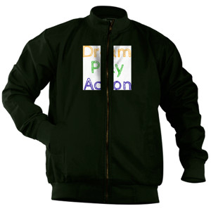 Jaket Bomber Dream Pray Action