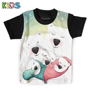 Kaos Anak Full-Print Happy family