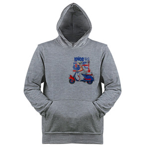 Jaket Hoodie Kaos Urban Vespa Rider (SB268)