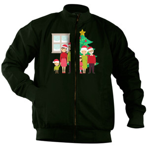 Jaket Bomber Xmas Shirt 08