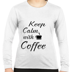 Kaos KEEP CALM WITH COFFEE 