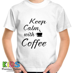 Kaos KEEP CALM WITH COFFEE 