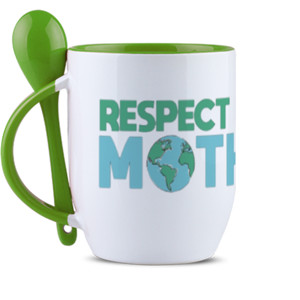 Mug Sendok Respect your mother