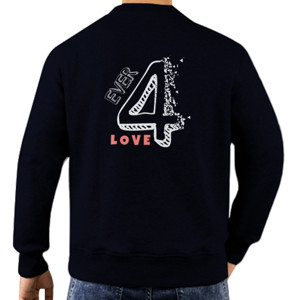 Jaket Sweater Kaos Forever LOVE