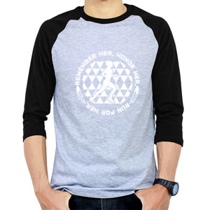 Kaos Raglan Remember Her Honor Her Run For Her - 2