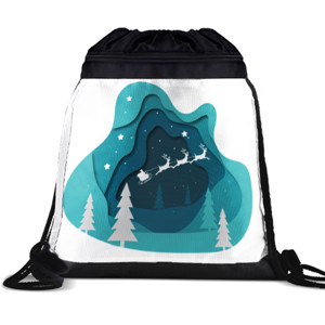 Tas Serut kereta santa & rusa kutub