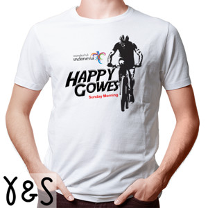 Kaos Happy Gowes