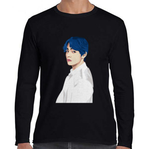 Kaos GRAPHIC VECTOR TAEHYUNG V BTS PORTRAIT