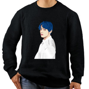 Jaket Sweater GRAPHIC VECTOR TAEHYUNG V BTS PORTRAIT