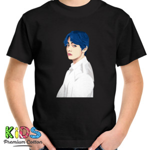 Kaos GRAPHIC VECTOR TAEHYUNG V BTS PORTRAIT