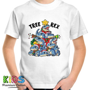 Kaos Christmas Dinosaur Tree Rex - 1