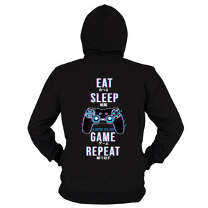 Hoodie Zipper GAMER LIFE