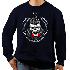 Jaket Sweater Rockabilly