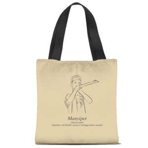 Tas Tote Fullprint Tote Bag #MEETTHELOCAL - Manyipet