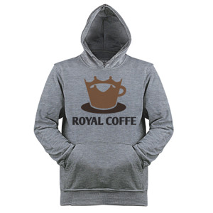 Jaket Hoodie DISTRO ROYAL WITH COFFEE