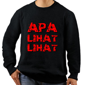 Jaket Sweater Apa Lihat Lihat