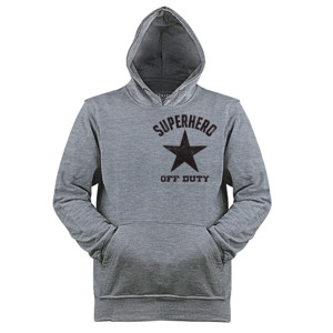 Jaket Hoodie SUPERHERO OFF DUTY
