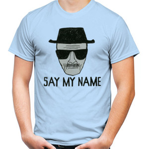 Kaos Breaking Bad Heisenberg Say My Name Stencil