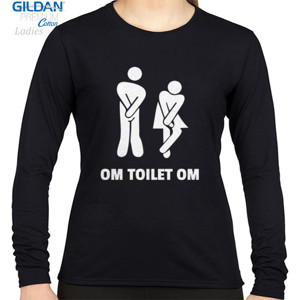Kaos OM Toilet OM (warna putih)