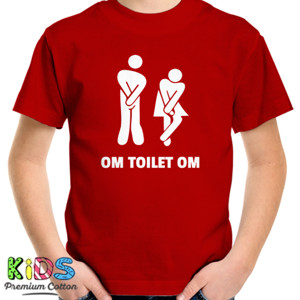 Kaos OM Toilet OM (warna putih)