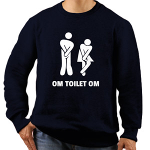 Jaket Sweater OM Toilet OM (warna putih)